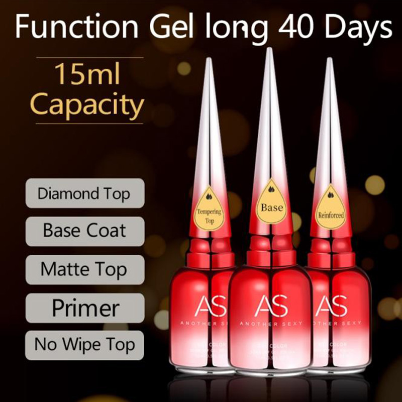 Gel Top Coat - AS 15 ml Diamond Top Coat