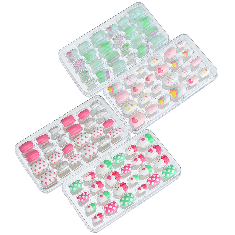 24 stks/doos Kinderen Cartoon  - Nail Art Xs recensie en prijs
