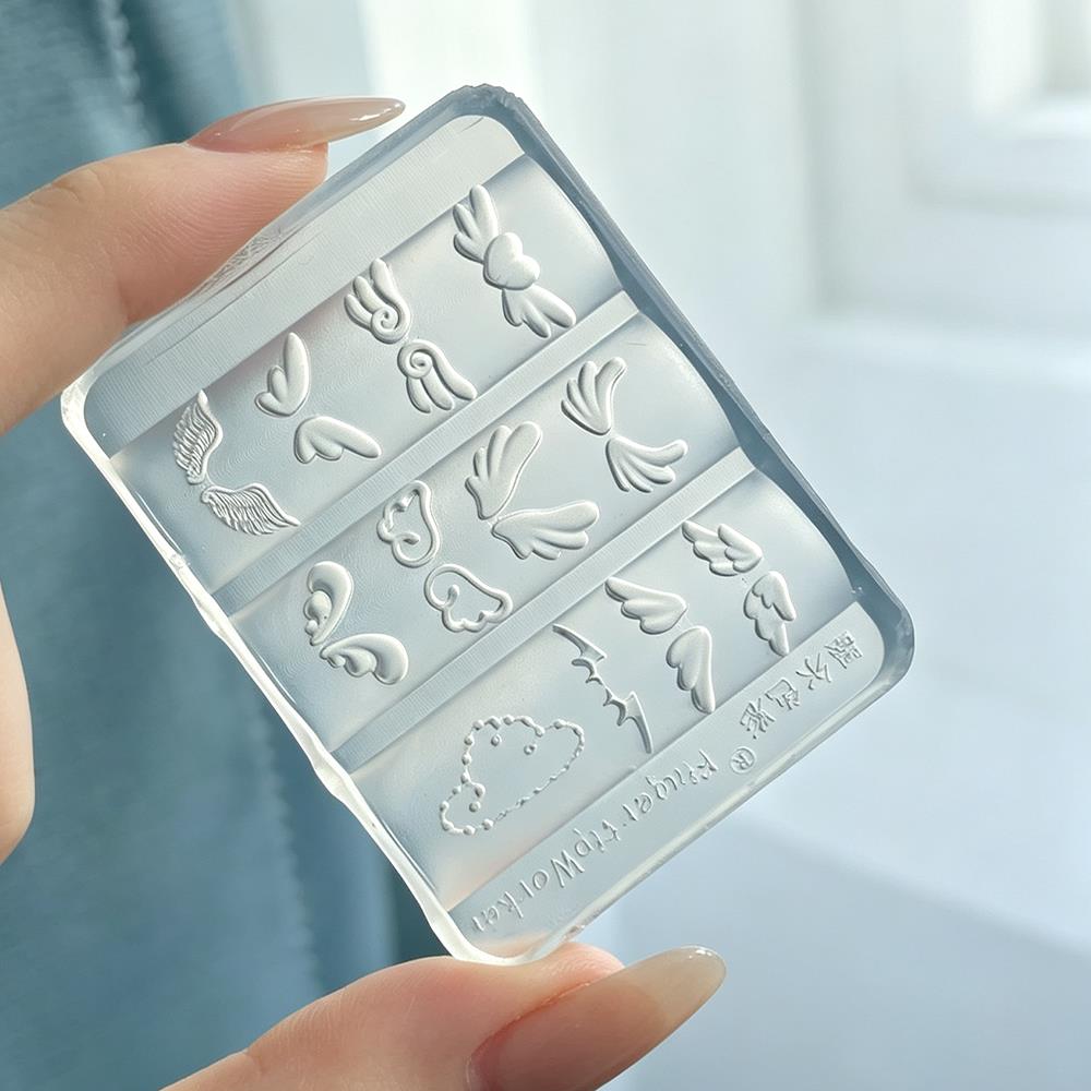 1 stuk 3D engelenvleugel nagel - Nail Art Elegant recensie en prijs