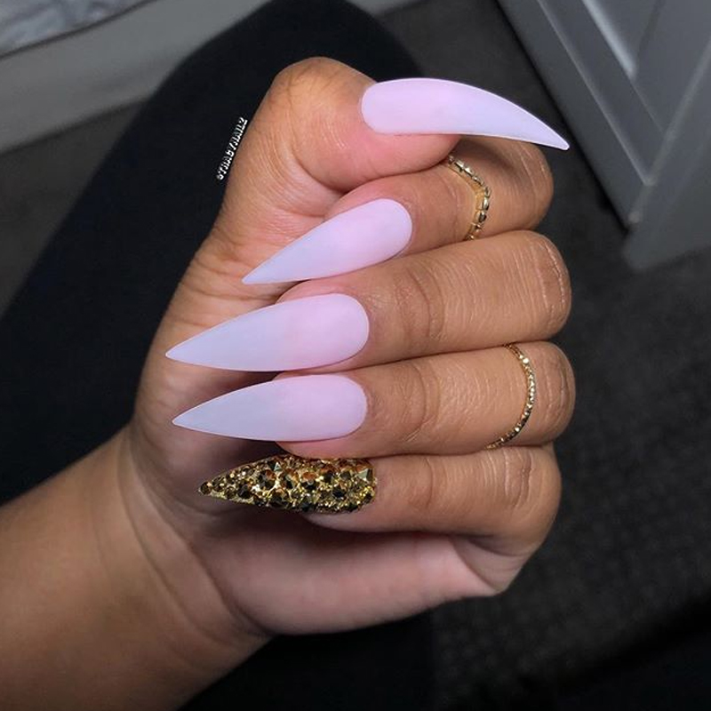 500 stks/partij Lange Amandel  - Nail Art Xs recensie en prijs