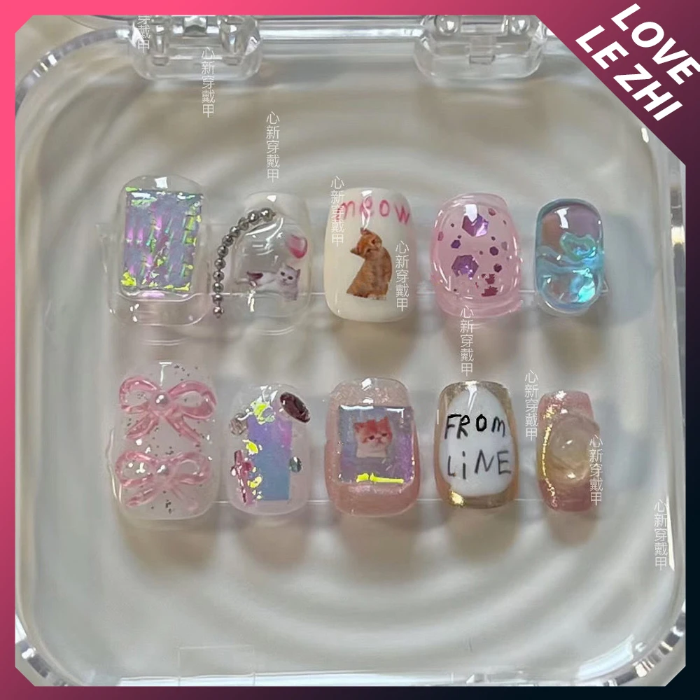 Diy korte ronde creativiteit g - Nail Art Xs recensie en prijs