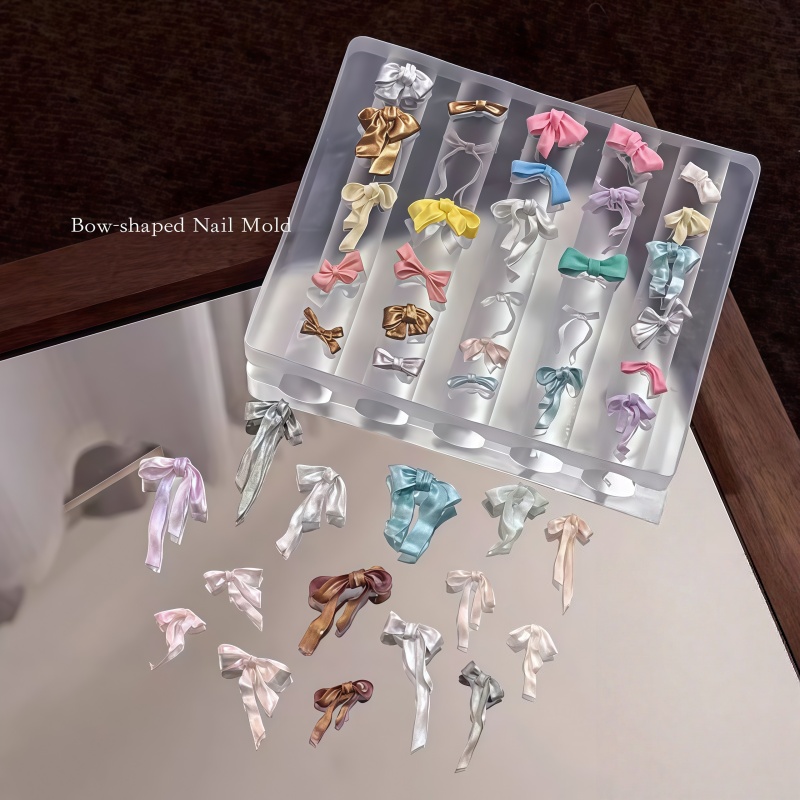 Een nagelkunstvorm met lint st - Nail Art Elegant recensie en prijs