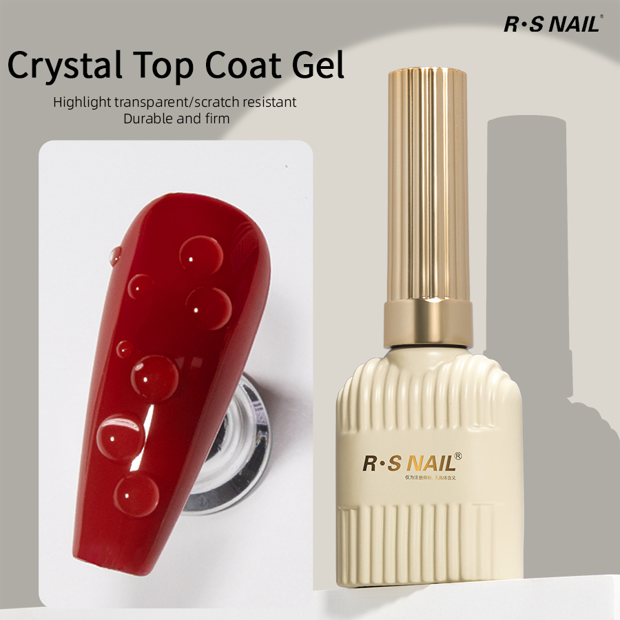RS NAIL Crystal Top Coat Langd - Gel Top Coat recensie en prijs