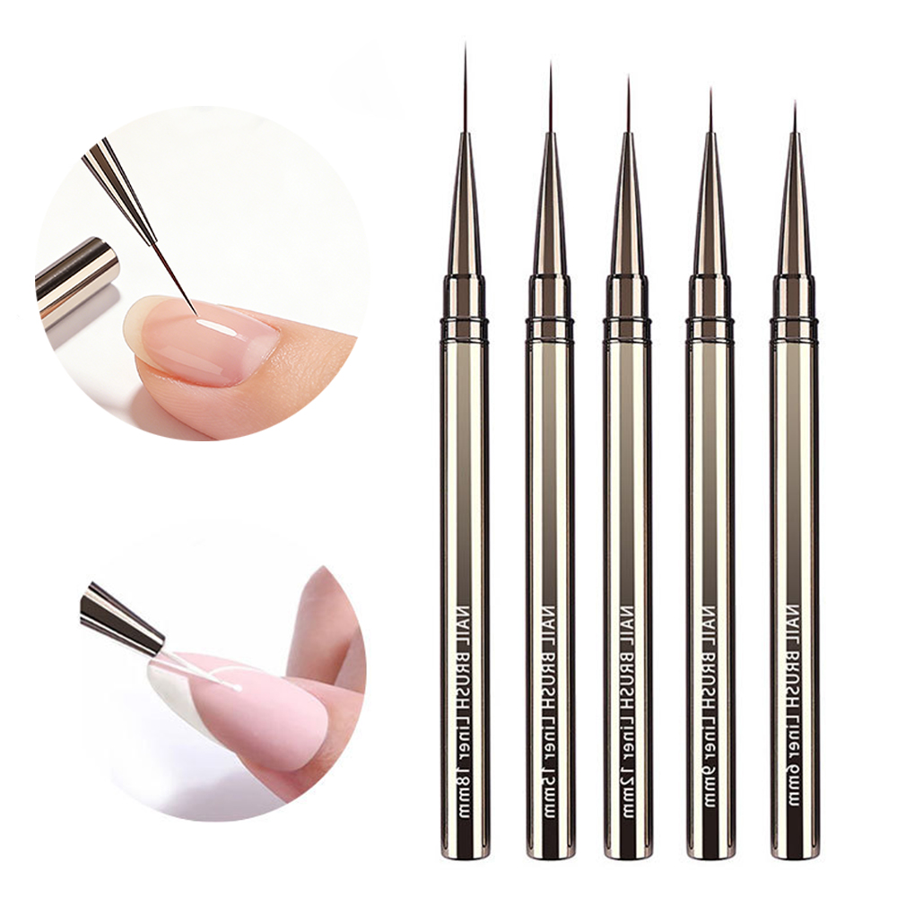 5-delige professionele nagelku - Nail Art Brush Set recensie en prijs