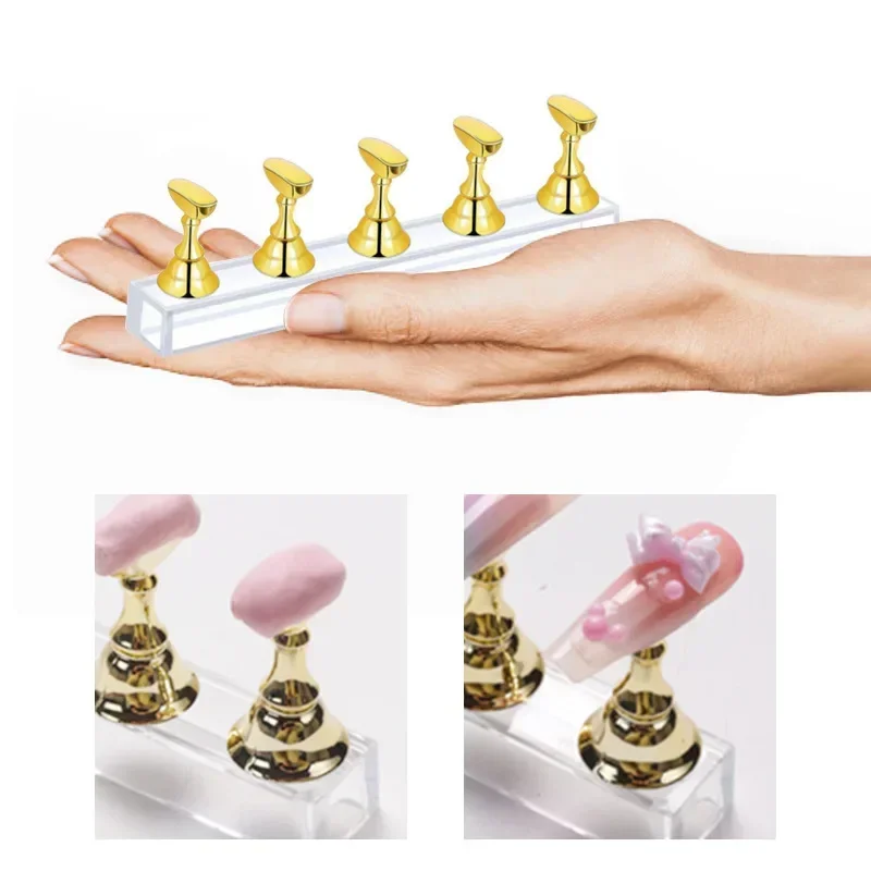 5 Stks/pak Schaken Magnetische - Nail Art Gold recensie en prijs