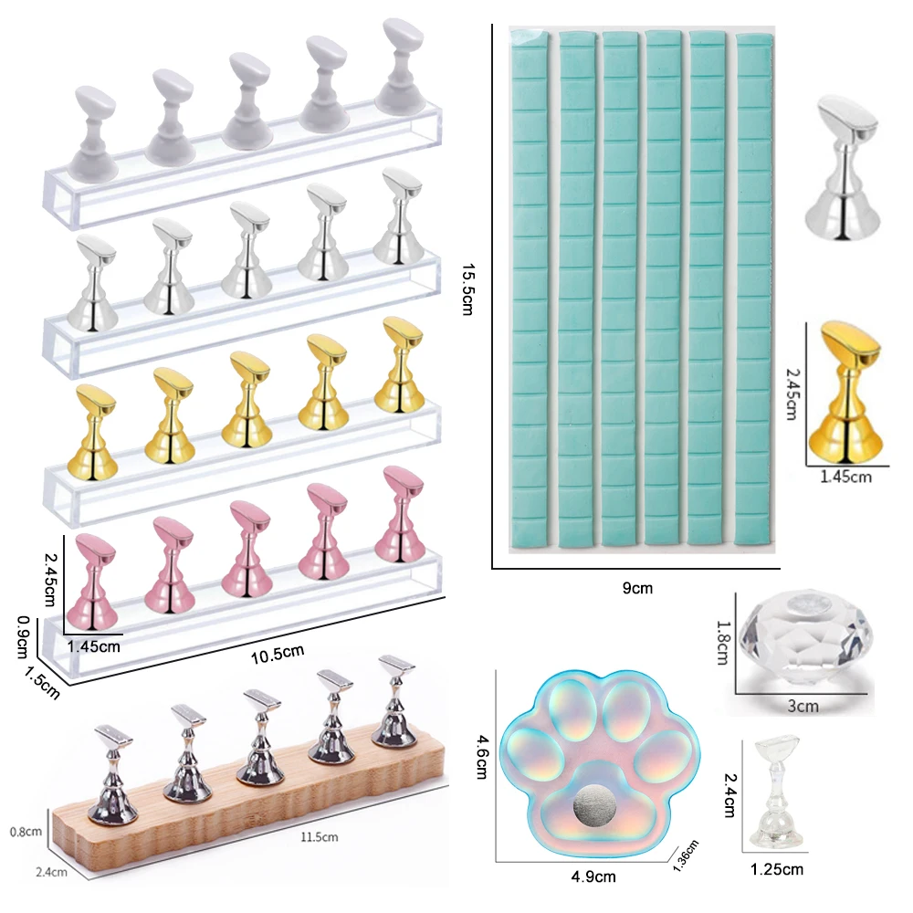 5 Stks/pak Schaken Magnetische - Nail Art Gold recensie en prijs