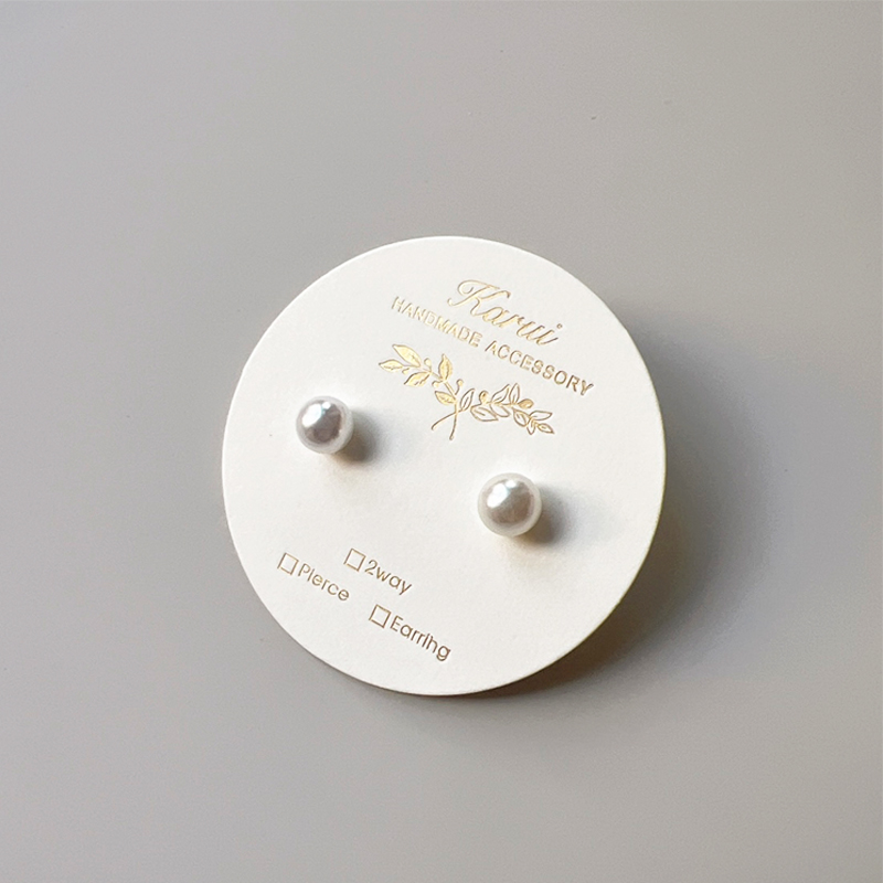 Aangepaste oorbel displaykaart - Nail Art Gold recensie en prijs