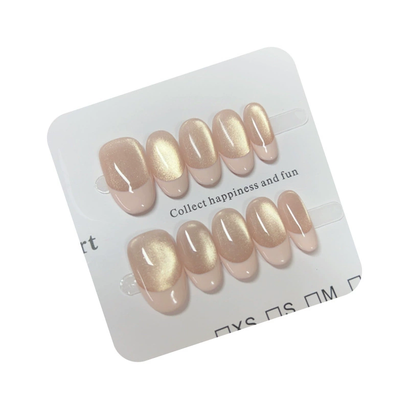10 stuks goud Cat Eye ovale ha - Nail Art Xs recensie en prijs
