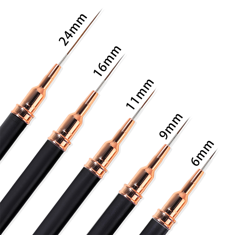 # 5 stks/set Professionele Nai - Nail Art Brush Set recensie en prijs