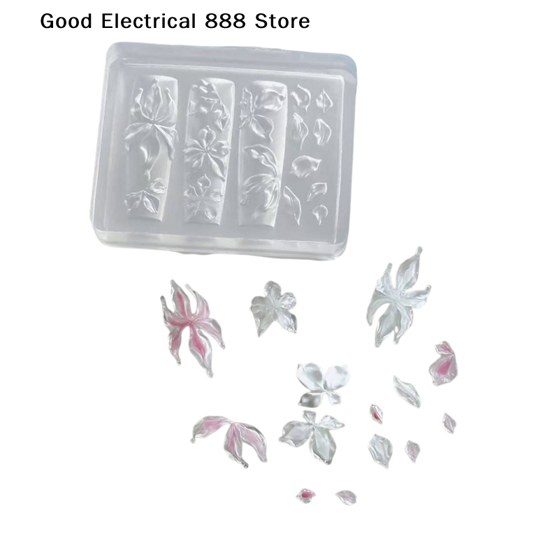 【GE】1 stuks 3D ijskristal bloe - Nail Art Elegant recensie en prijs
