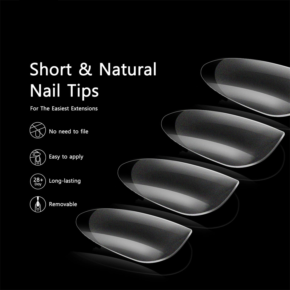 600 stuks zachte gel X nagelti - Nail Art Xs recensie en prijs