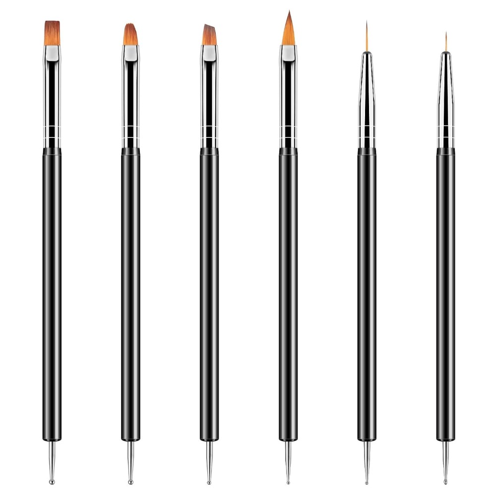 Dubbelzijdige nagelkunst stipp - Nail Art Brush Set recensie en prijs