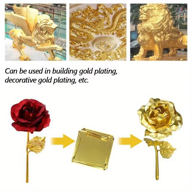 100 stuks Imitatie Goud Zilver - Nail Art Gold recensie en prijs