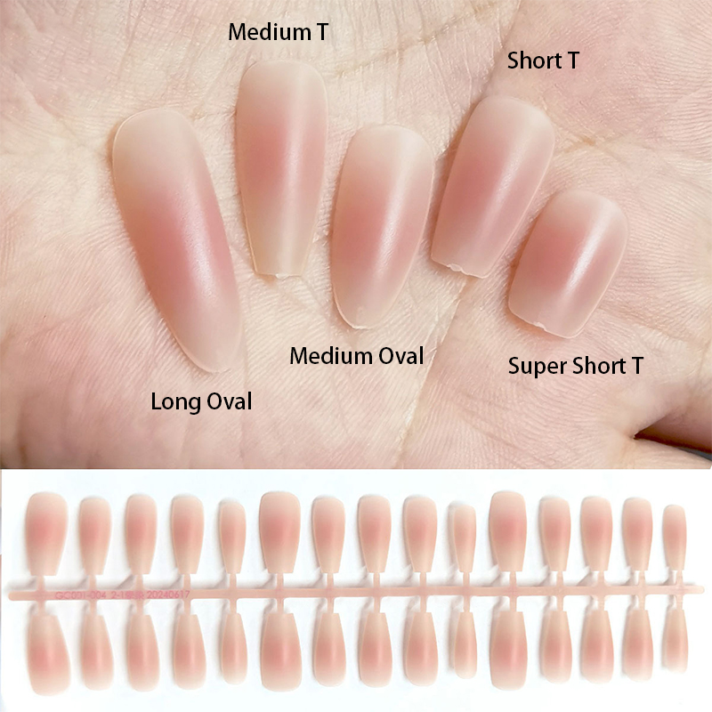 30 stuks naakt kleur nep nagel - Nail Art Xs recensie en prijs