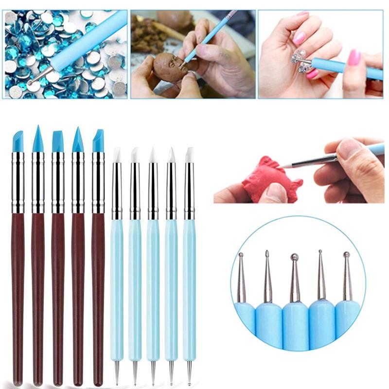 1/10/15 stks/set Dual Ended Rh - Nail Art Brush Set recensie en prijs