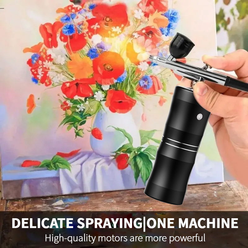 Zuurstof Spray Mini Luchtcompr - Nail Art Brush Set recensie en prijs