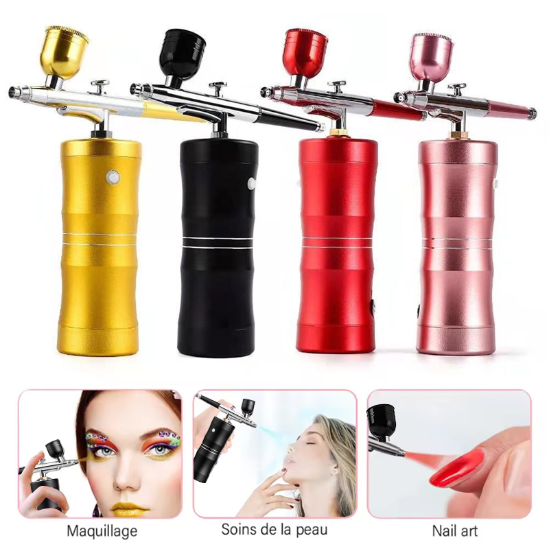 Zuurstof Spray Mini Luchtcompr - Nail Art Brush Set recensie en prijs